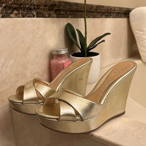 Sergio Zelcer Wedge Sandals